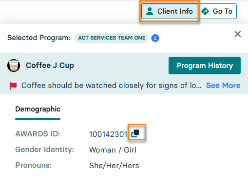client info menu and copy link feature.png