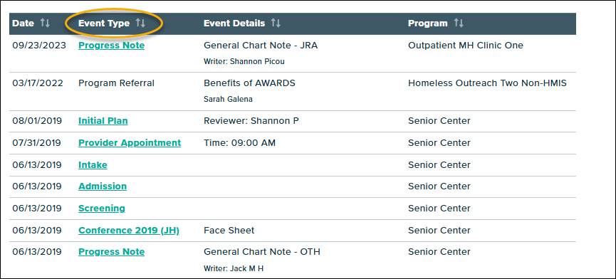 client history report event type column.png