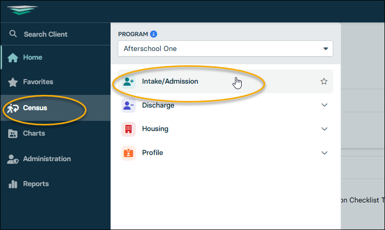 Census - Intake Admission.png
