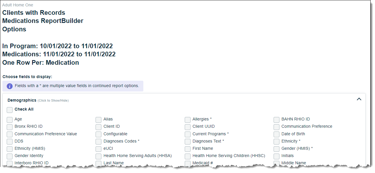 Medications ReportBuilder Options.png